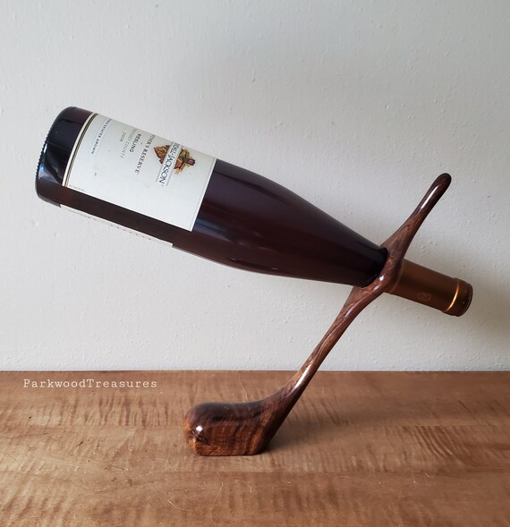 Wine Bottle Holder Wood Golf Club Golfer s Gift Etsy