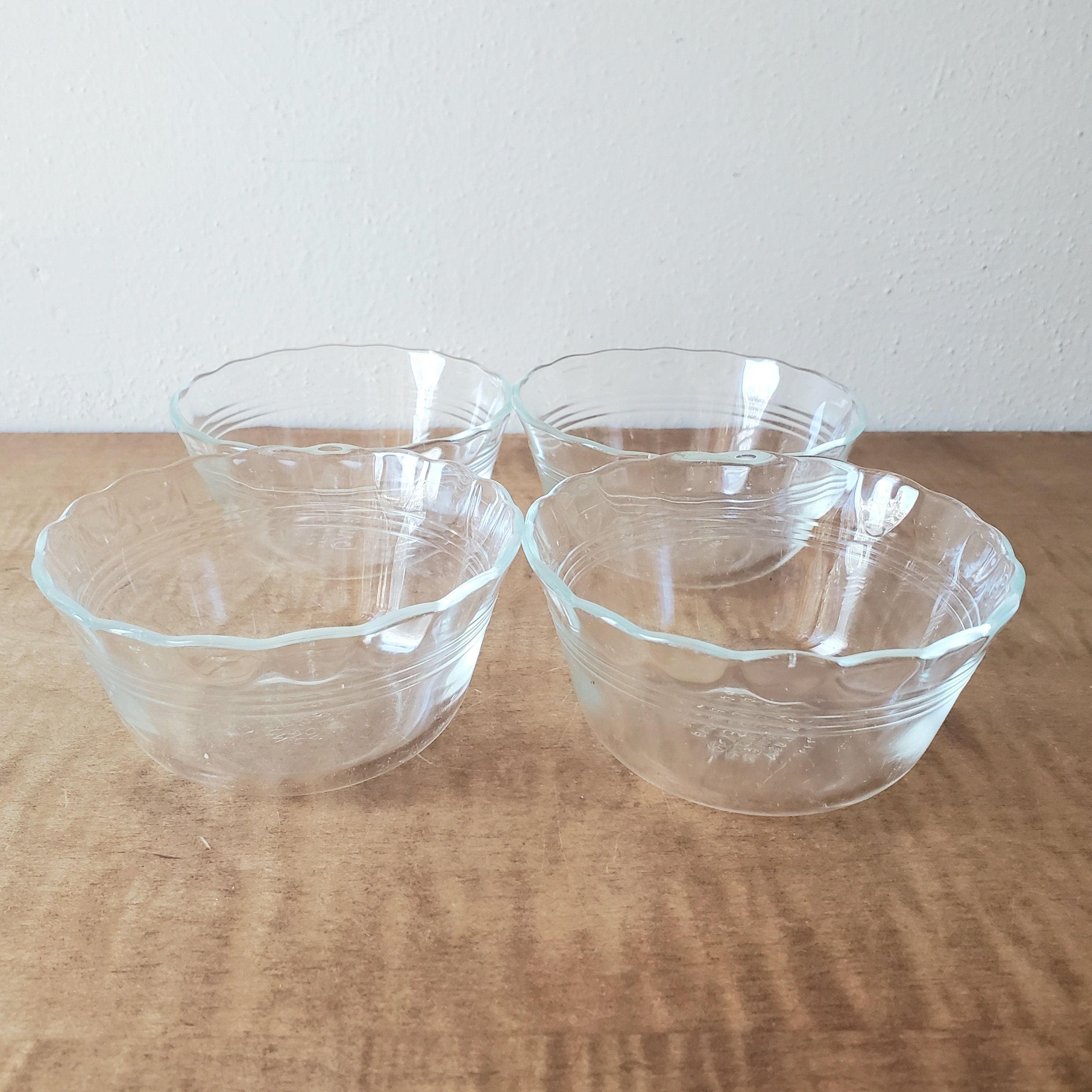 Clear Custard Vintage Pyrex Custard Cups Ubuy Pyrex 10 Ounce