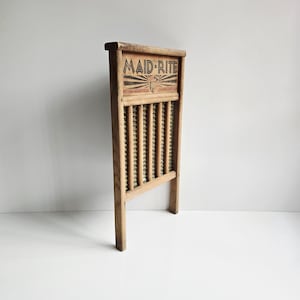 antique Maid-Rite washboard