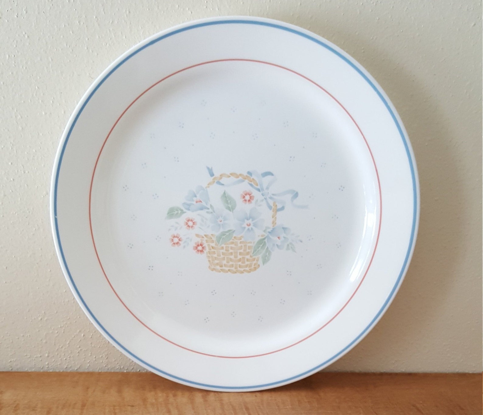 Vintage Corelle Country Cornflower Dinnerware 21 Piece Set for Etsy