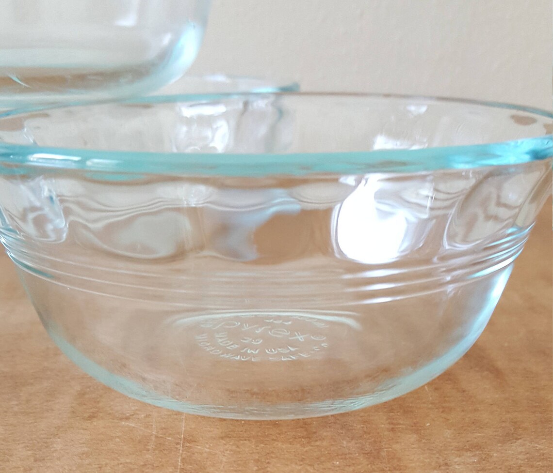 Vintage Pyrex Bowls Pyrex Glass Prep Ramekin Bowls Set of 5 Etsy