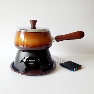 Fondue Set, Vintage Fondue Pot