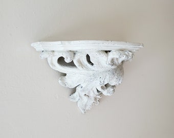 Vintage Wall Corbel, Sconce Shelf, Large, Ornate Wall Shelf