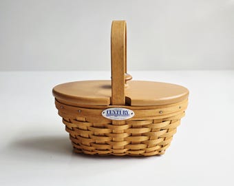 Longaberger oval Century Celebration 2000 Cheers Basket