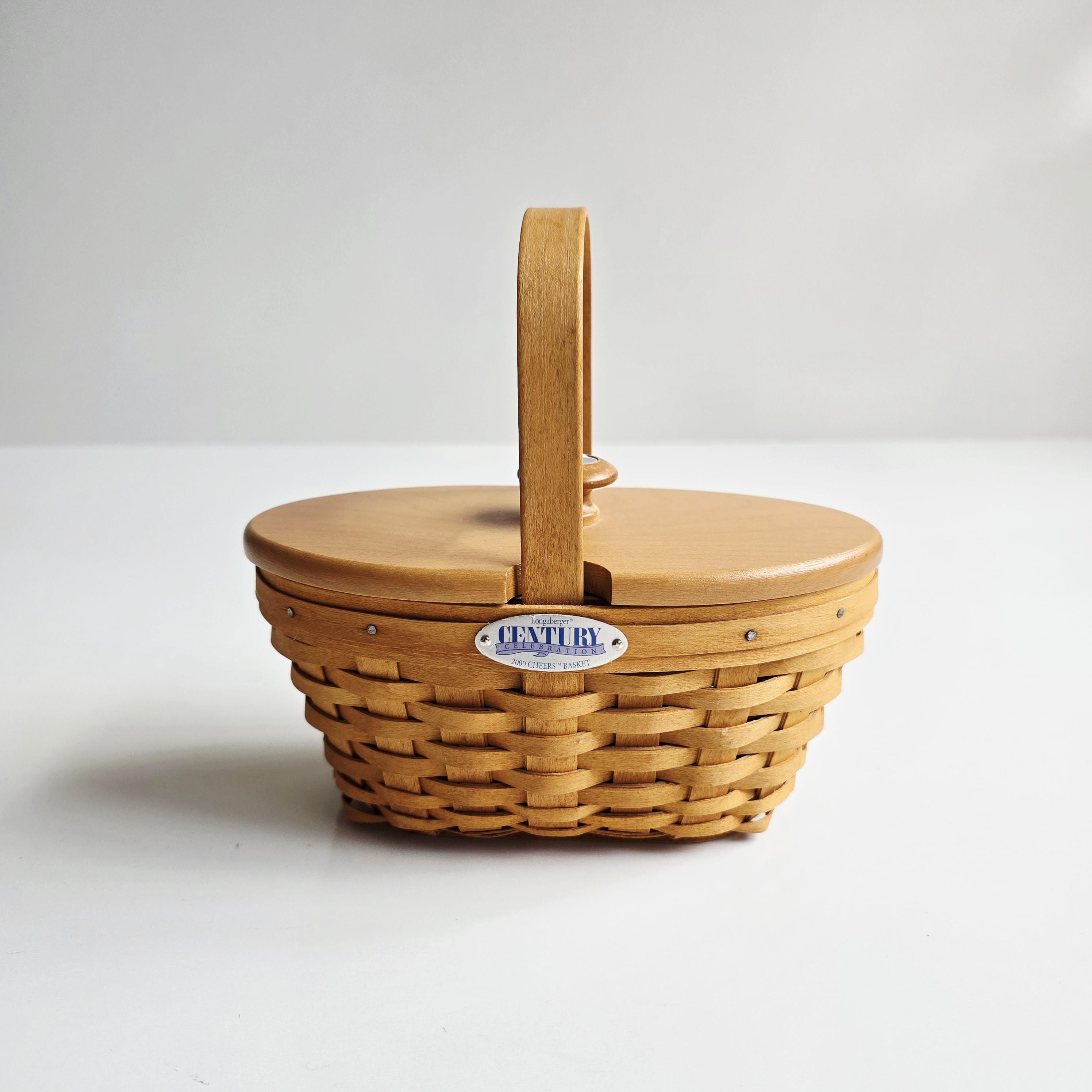 Longaberger Oval Century Celebration 2000 Cheers Basket - Etsy