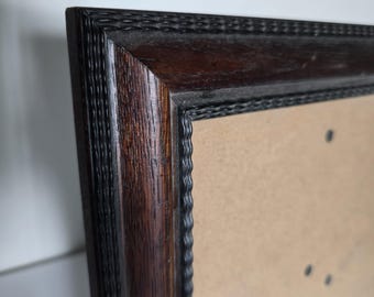 Thomasville Wood Portrait Frame  8x10 Brown Tabletop or Hanging