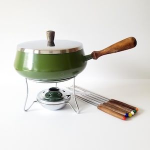 Fondue Set, Vintage Fondue Pot