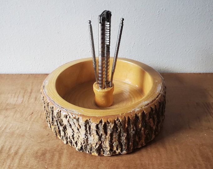 Vintage Nut Cracker Bowl Set With Picks Etsy