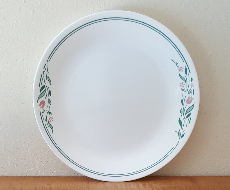 Vintage Corelle Rosemarie Dinnerware 21 Piece Set for 4 Etsy