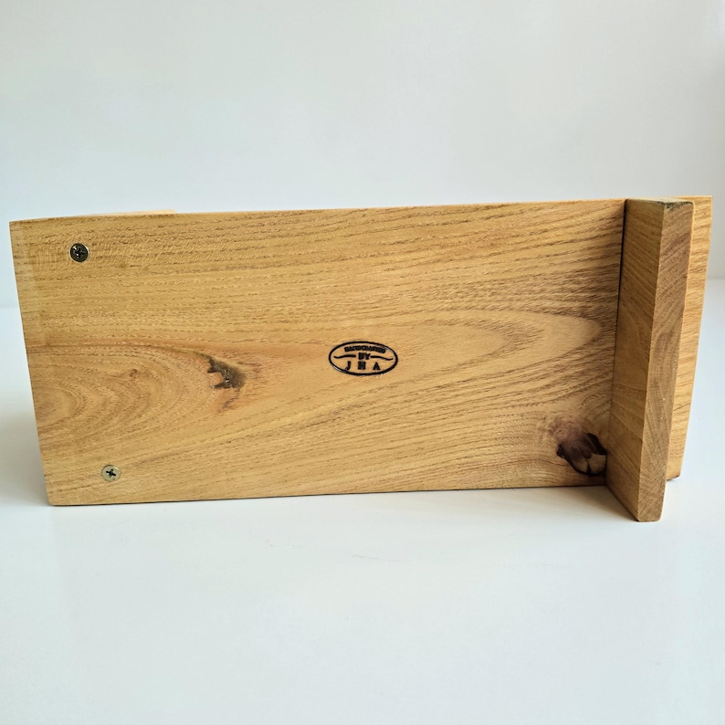 Slant Book Racks Handcrafted Wood Book Rack Slanted Style Book Trough - Etsy