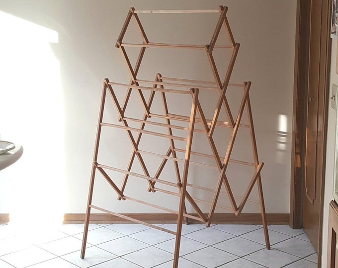 Antique Laundry Drying Rack Etsy