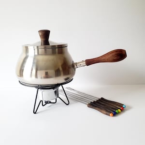 Fondue Set, Vintage Fondue Pot