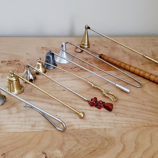 Brass Candle Snuffer Etsy