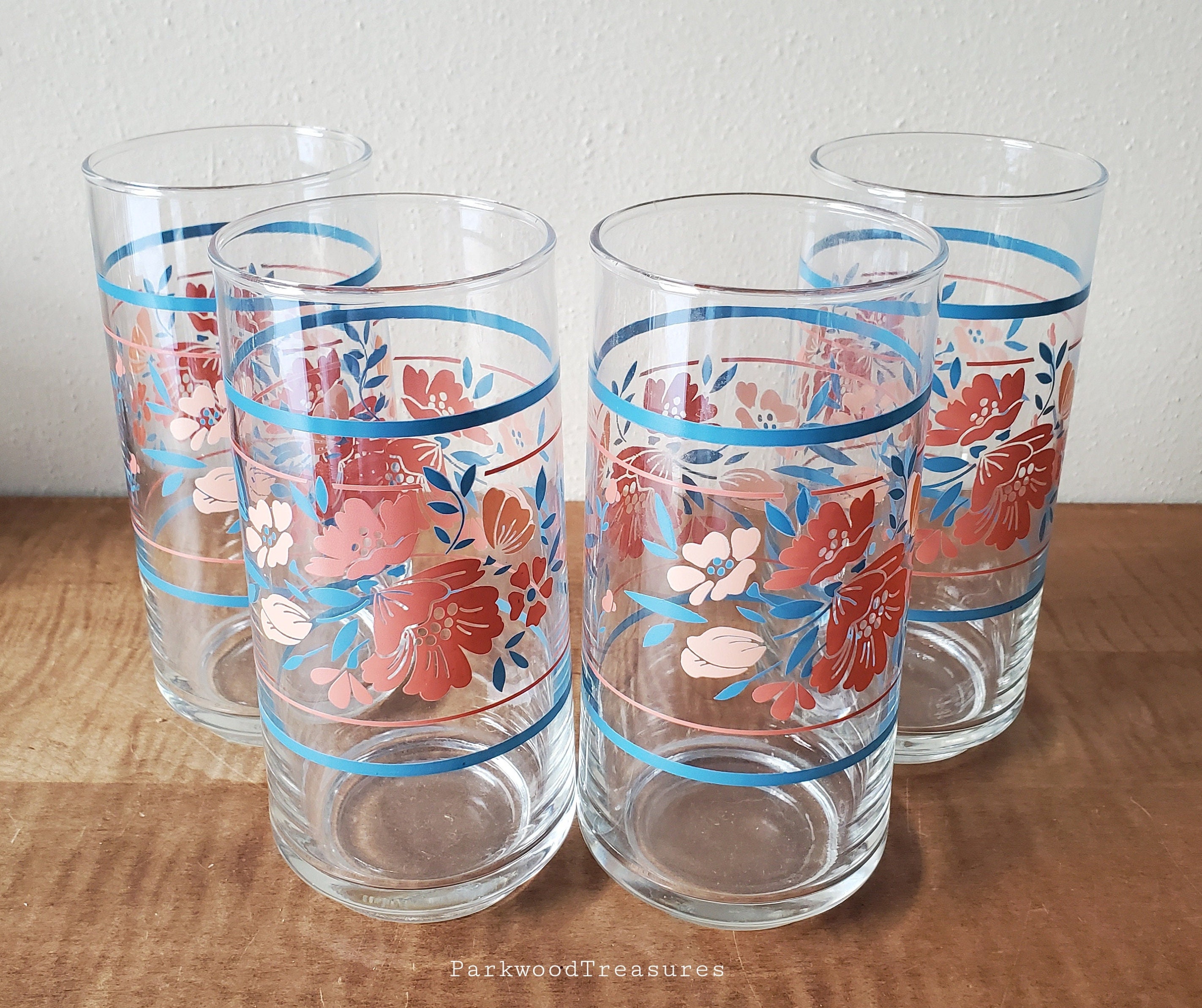 Peach Flower Can Glass Cup – Ngenuity Design Co.