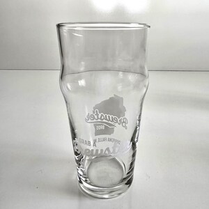 Vintage Mismatched Beer Glasses: Bud Lite, Guinness, Samuel Adams, Berghoff, Brewster image 6