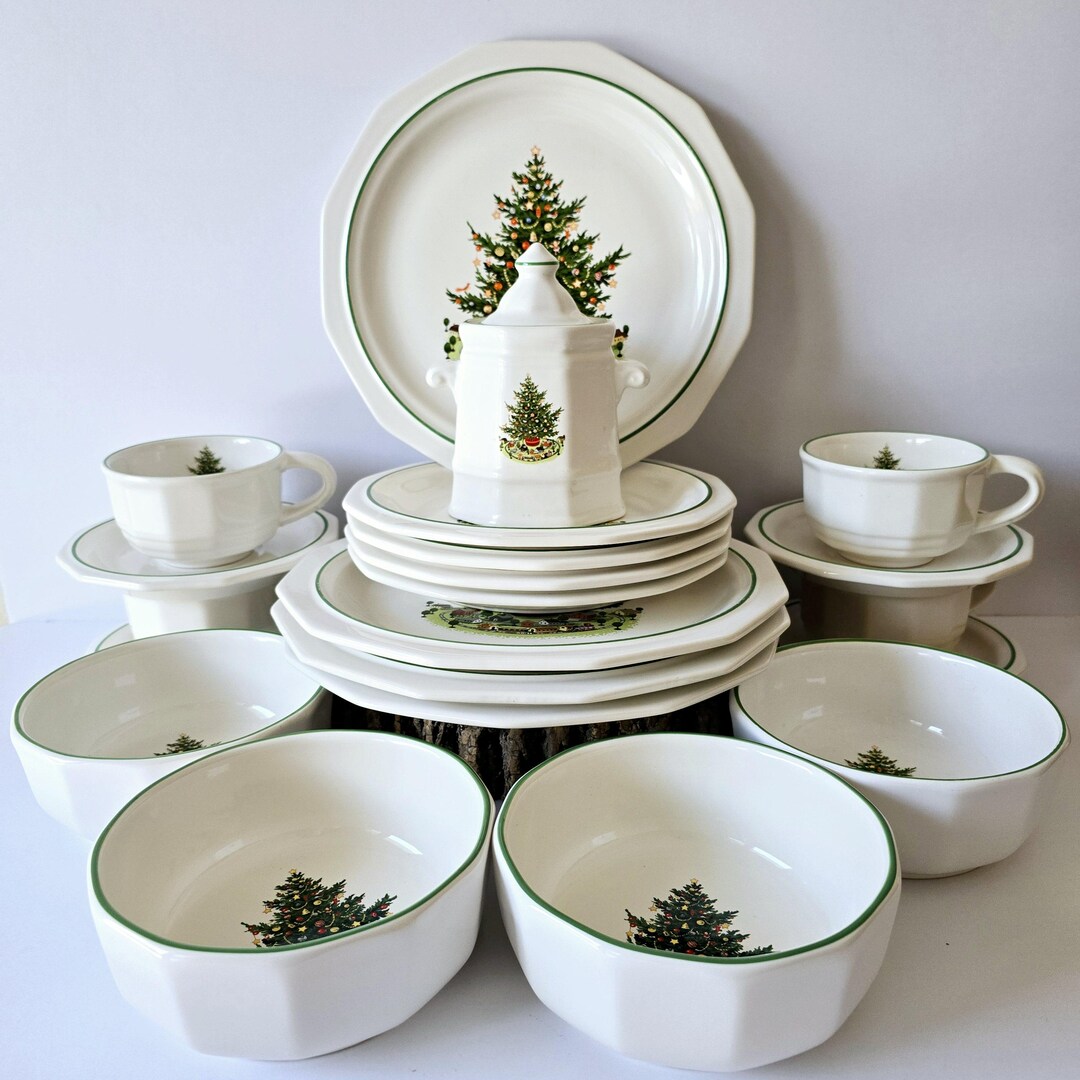 工芸品 100th anniversary of Christmas plate Sakura Debbie Mumm's The Word 12 Days Christmas Third 4