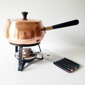 Fondue Set, Vintage Fondue Pot