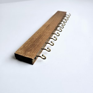 wooden jewelry rack vintage wall mount belt rack jewelry scarf rack closet organizer