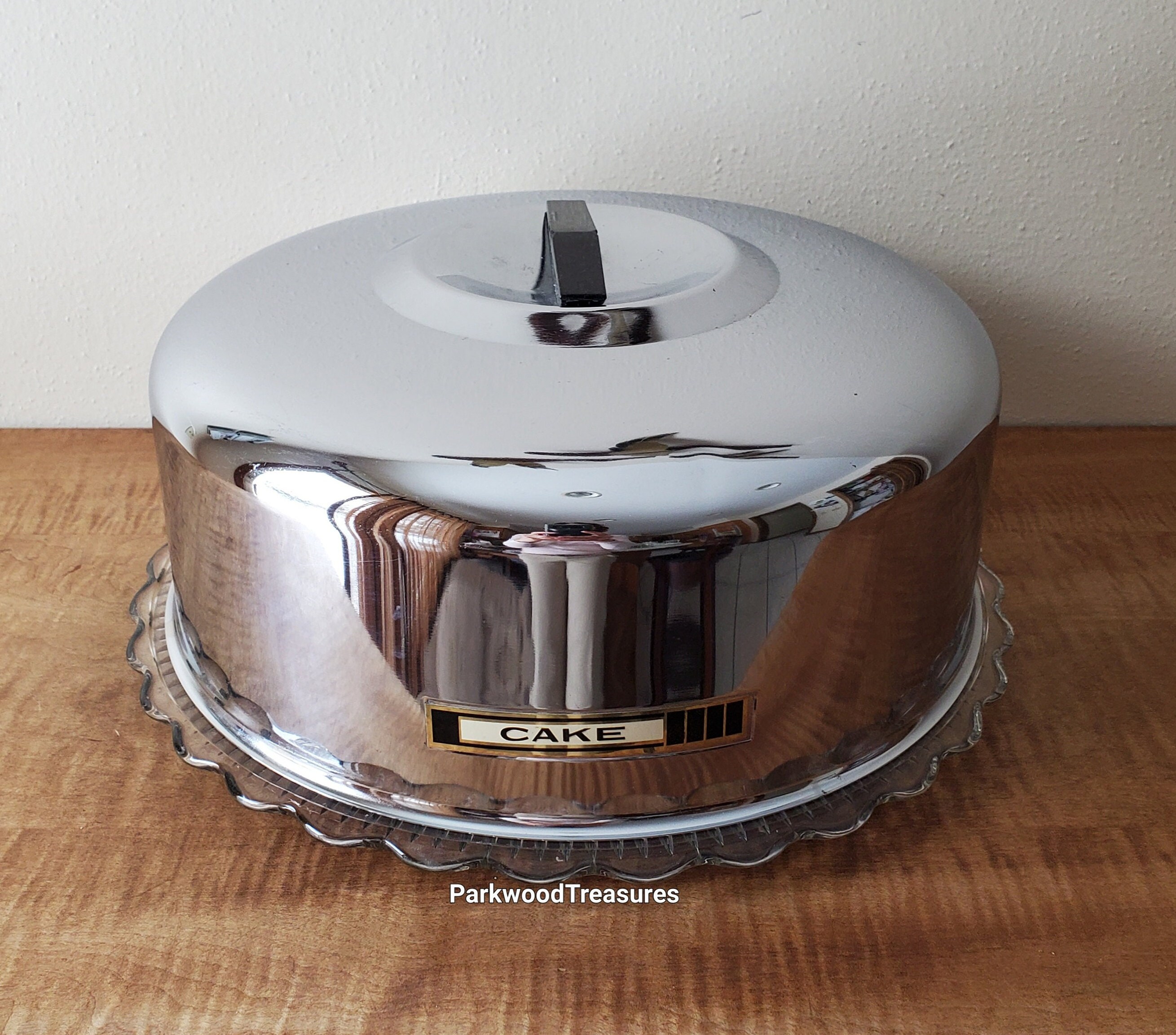 Regal Aluminum Double Decker Cake & Pie Carrier With Locking 