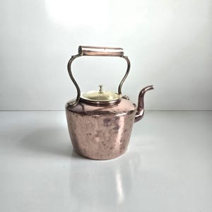 copper tea kettle vintage copper teapot