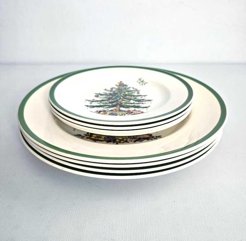 Spode Christmas Tree Dinnerware Set 20 Piece Service for Four image 4