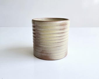 4" vintage Frankoma Plainsman flowerpot: 1950s