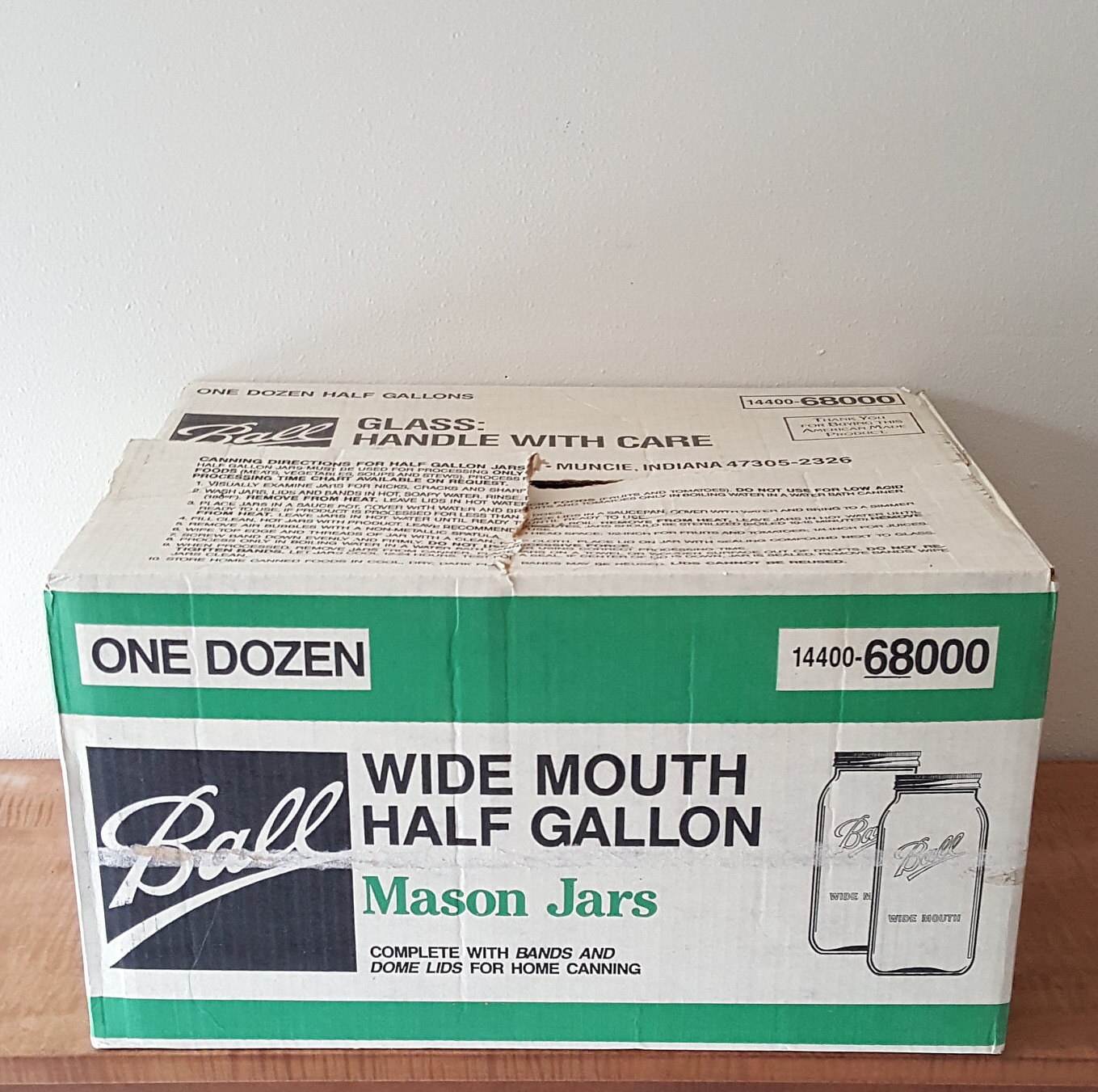 Vintage Canning Jars Ball Jars 1/2 Gallon Ball Canning Jars Etsy