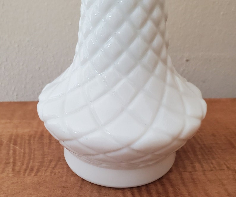 Vintage Milk Glass Vases Midcentury Randall White Glass Etsy