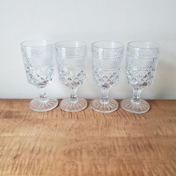 Wexford Pitcher & 4 Goblets Anchor Hocking - Etsy
