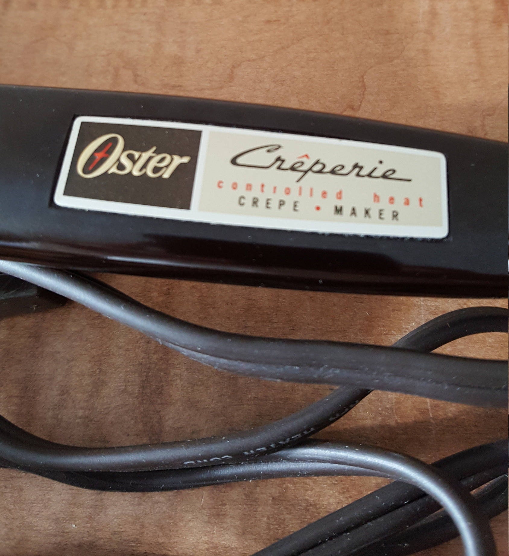Vintage Oster Electric Crepe Maker 1980's Working Oster Etsy