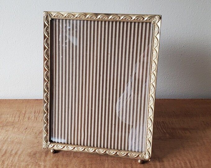 Vintage 8 X 10 Portrait Frame 8 X 10 Frame, Gold Metal Frame, Antique Picture Frames, Vintage
