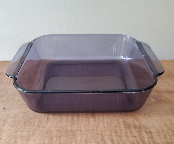 Vintage Pyrex Amethyst Glass Bakeware Etsy Canada