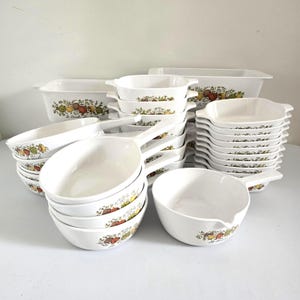 Corning Ware Spice of Life bakeware & pans choice (no lids) priced individually