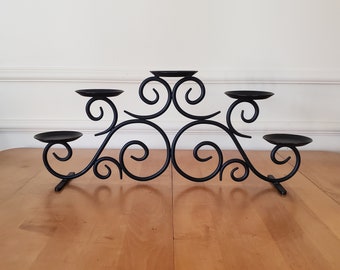 Vintage Fireplace Insert, Fireplace Candelabra, Table Centerpiece Candelabra, Modern Decor Ideas