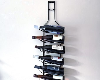 Wall Wine Rack Bottle Shape design