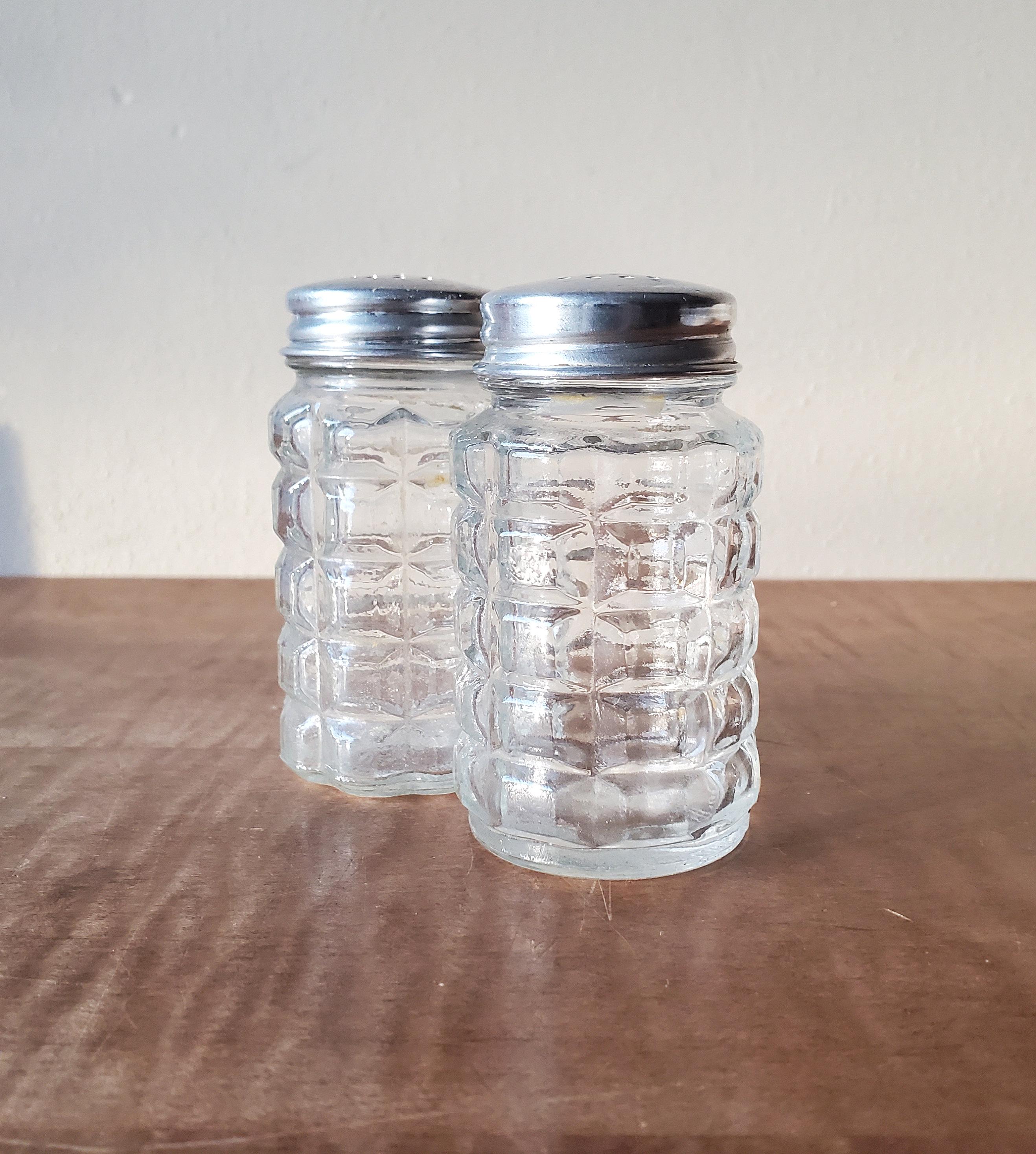 Anchor Hocking Salt and Pepper Shakers - Etsy