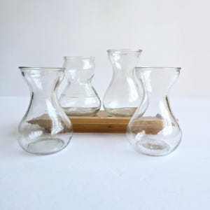 bulb forcing vase vintage glass bulb starter vase,  Hyacinths vase (choice, price is for one vase)
