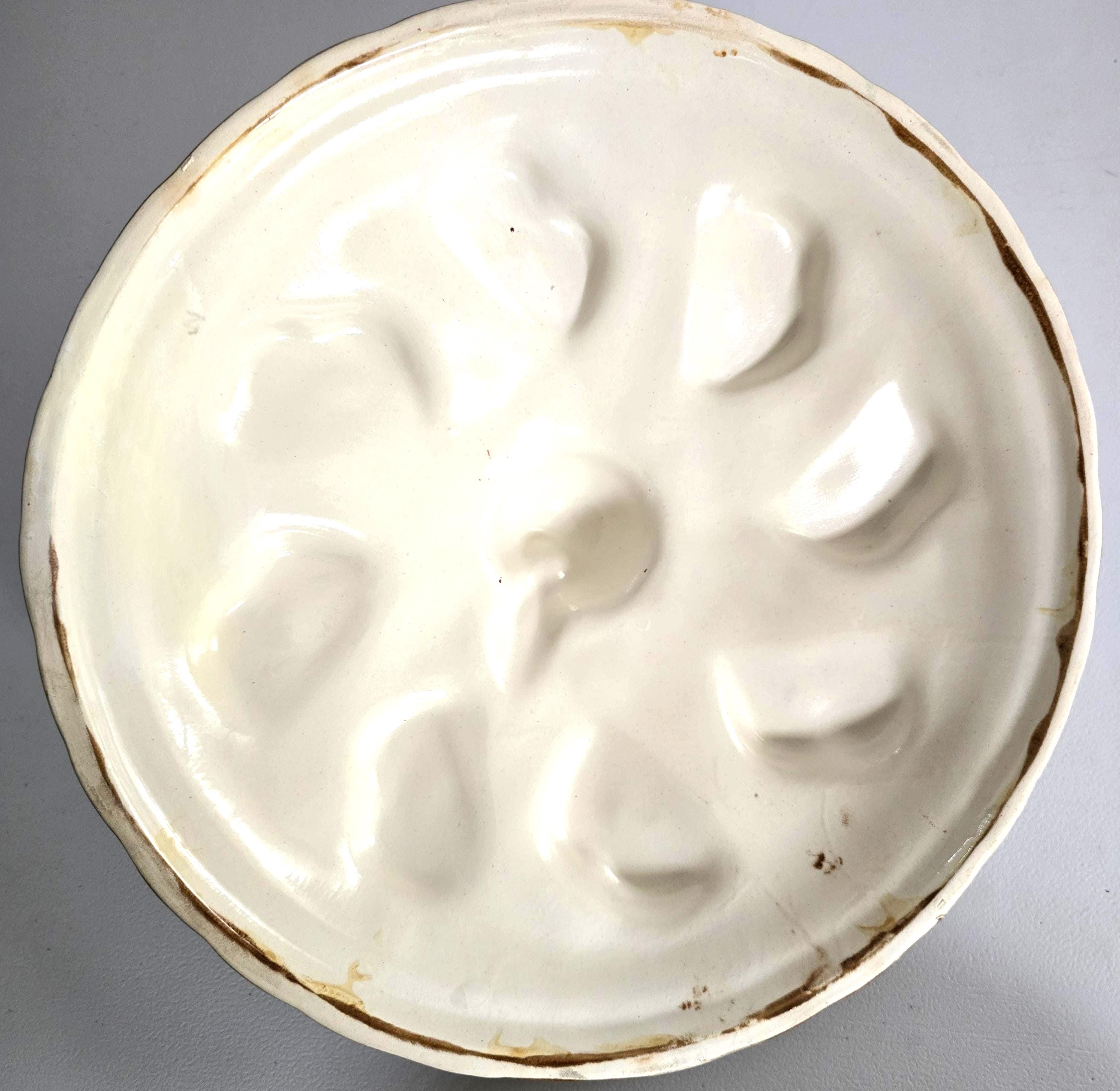 Vintage Ceramic Pie Plate & Lid Apple Pie Dish - Etsy