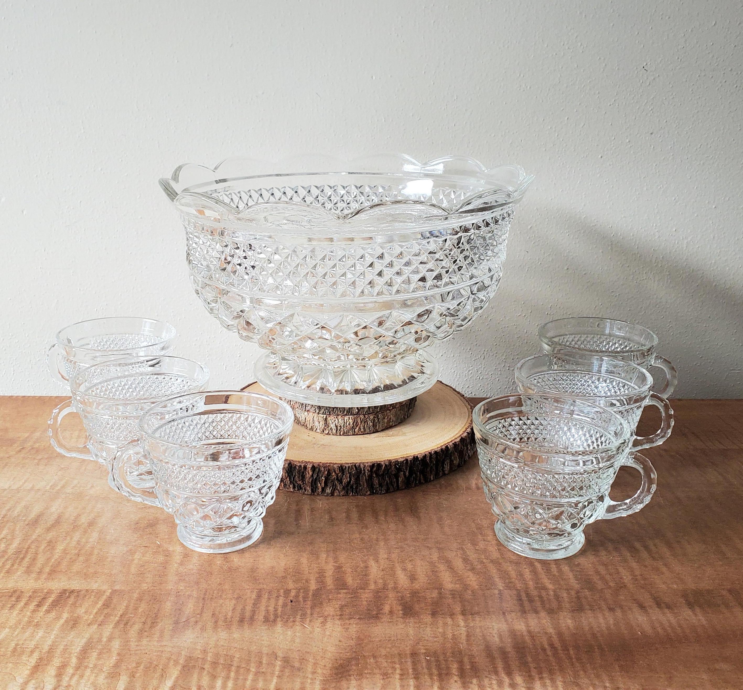 Anchor Hocking シュガーボウルx2 ウェックスフォード Set of 3