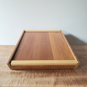 portable desk vintage solid wood lap desk