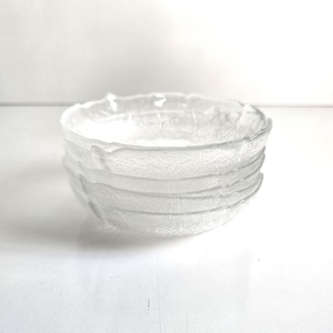 6 Aspen Clear Arcoroc 5 1/2&quot; berry bowls