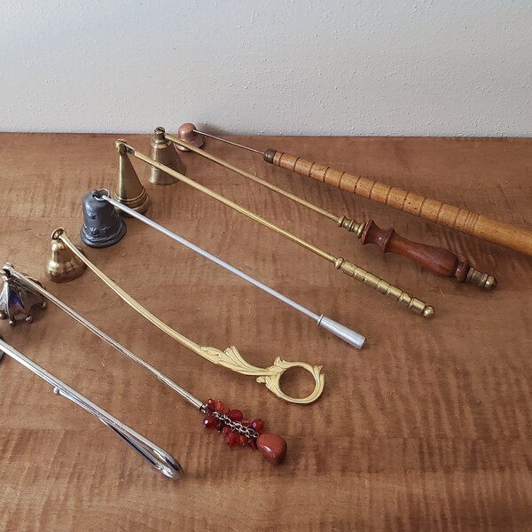 Brass Candle Snuffer Etsy