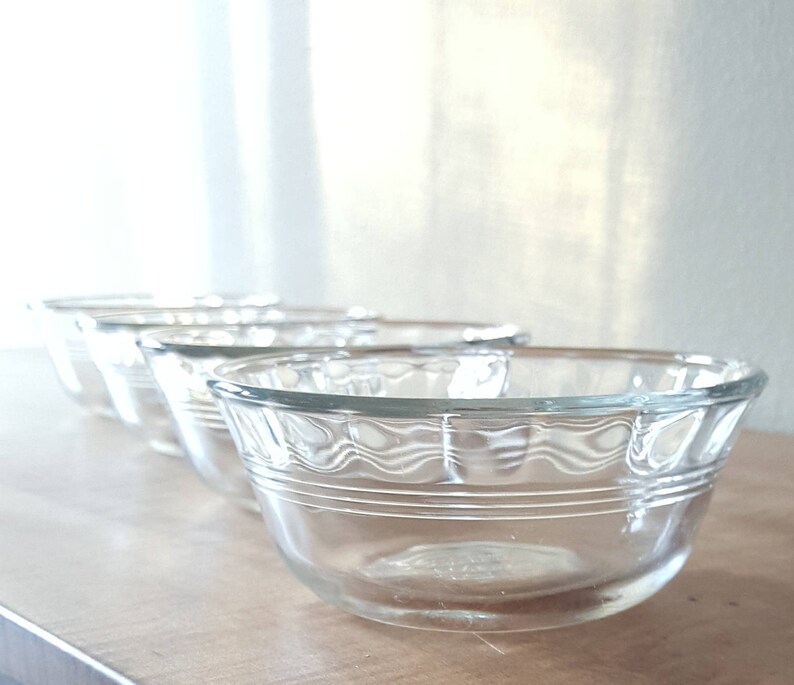 Vintage Pyrex Glass Prep Bowls/Custard Cups/Pyrex Ramekin Etsy