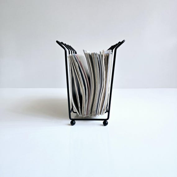 Magazine Rack Vintage Magazine Holder - Etsy