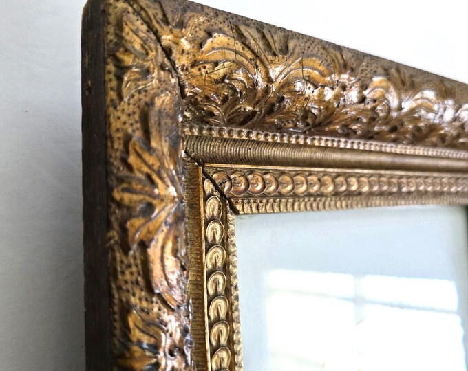 8" X 10" Gold Frame Vintage Ornate Wall Frame: Antique Frame - Etsy