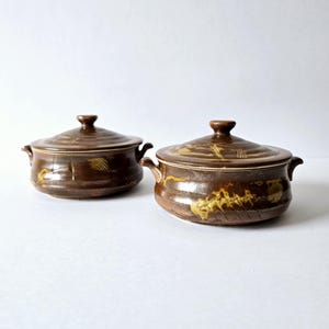 stoneware soup bowl with lid vintage 2 sets oven to table ceramic bowls
