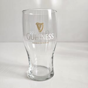 Vintage Mismatched Beer Glasses: Bud Lite, Guinness, Samuel Adams, Berghoff, Brewster image 3