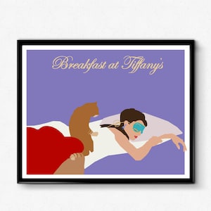 Holly Golightly Minimalist Movie Print