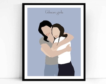 Gilmore Girls Poster- Minimalist Print