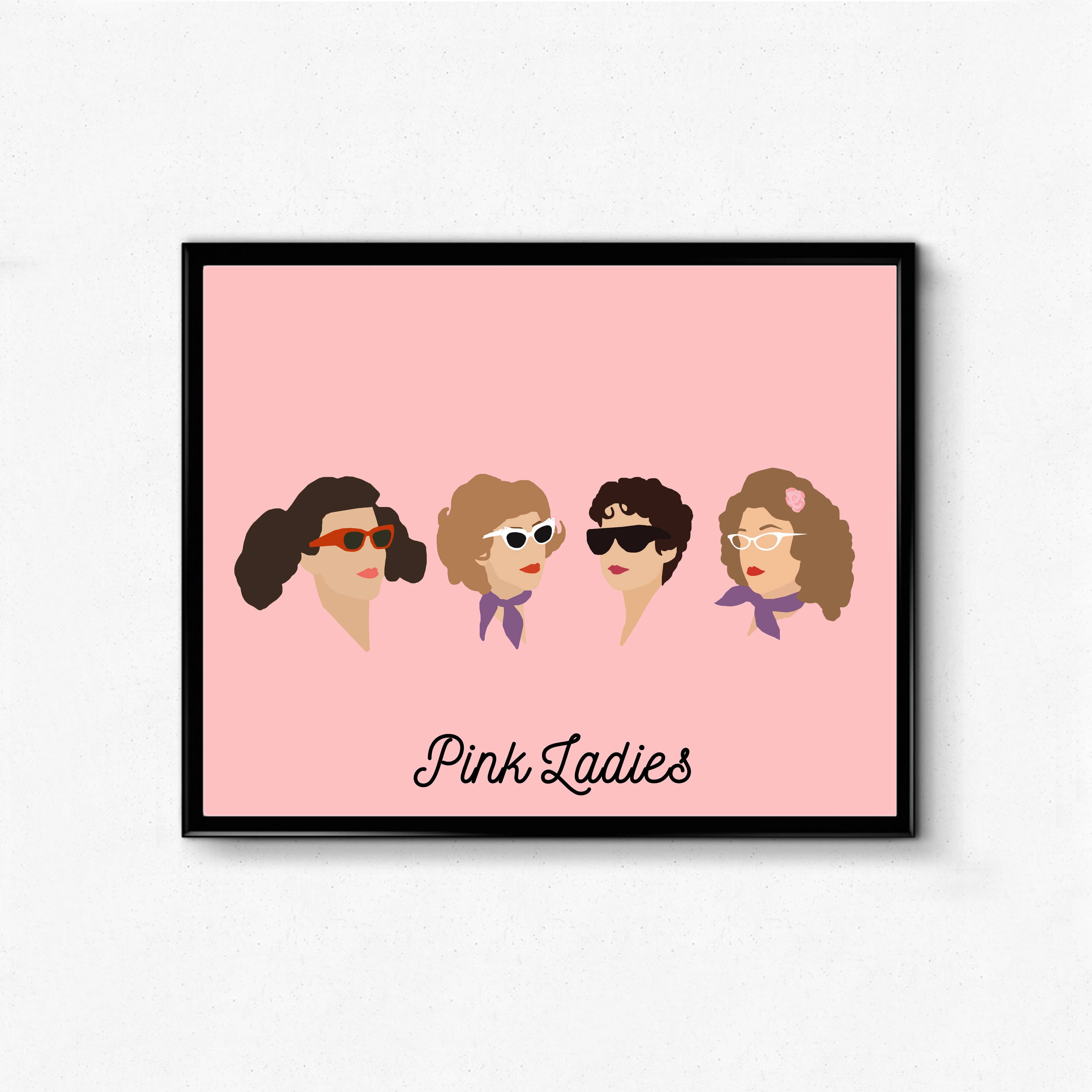 Grease Pink Ladies Logo Font